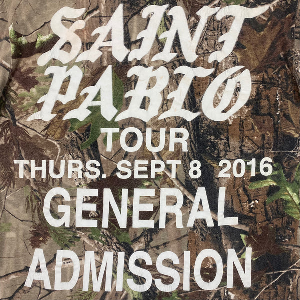 TLOP 2016 Saint Pablo Short Sleeve Camo Sample Tee