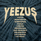 Yeezus Tour 2014 Outside Lands Tie Dye Tee By Virgil Abloh