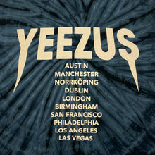 Yeezus Tour 2014 Outside Lands Tie Dye Tee By Virgil Abloh