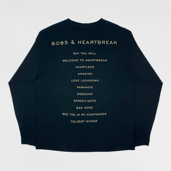 808’s & Heartbreak 2015 Hollywood Bowl Long Sleeve In Black