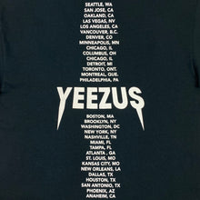 Yeezus Tour 2013 OG Ascending Tee In Black By Virgil Abloh