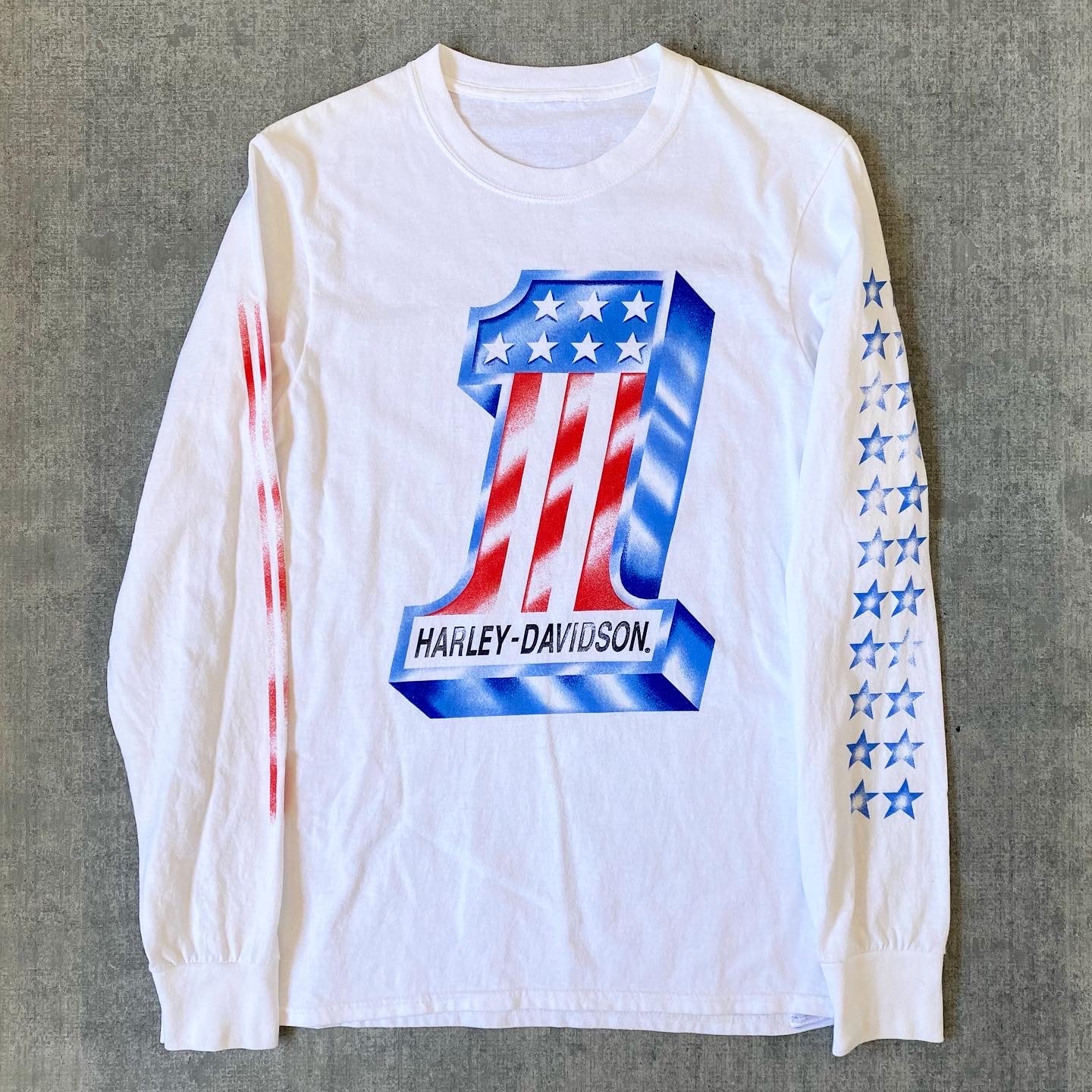 Vintage Harley Davidson “1” Long Sleeve