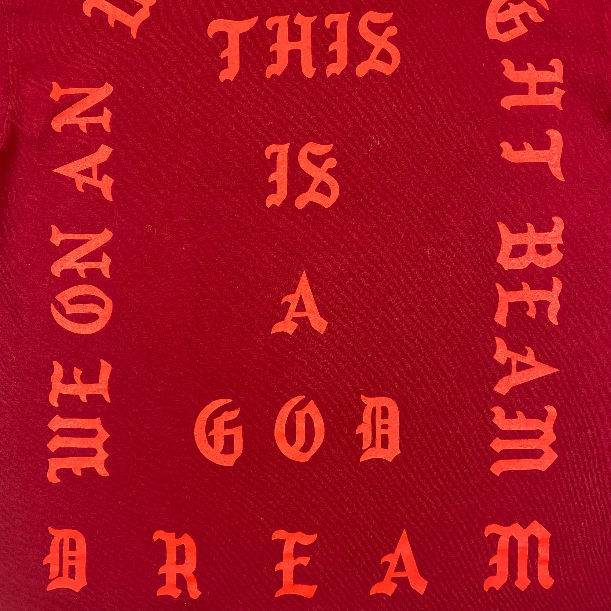 TLOP 2016 OG ‘Ultralight Beam’ Tee In Burgundy