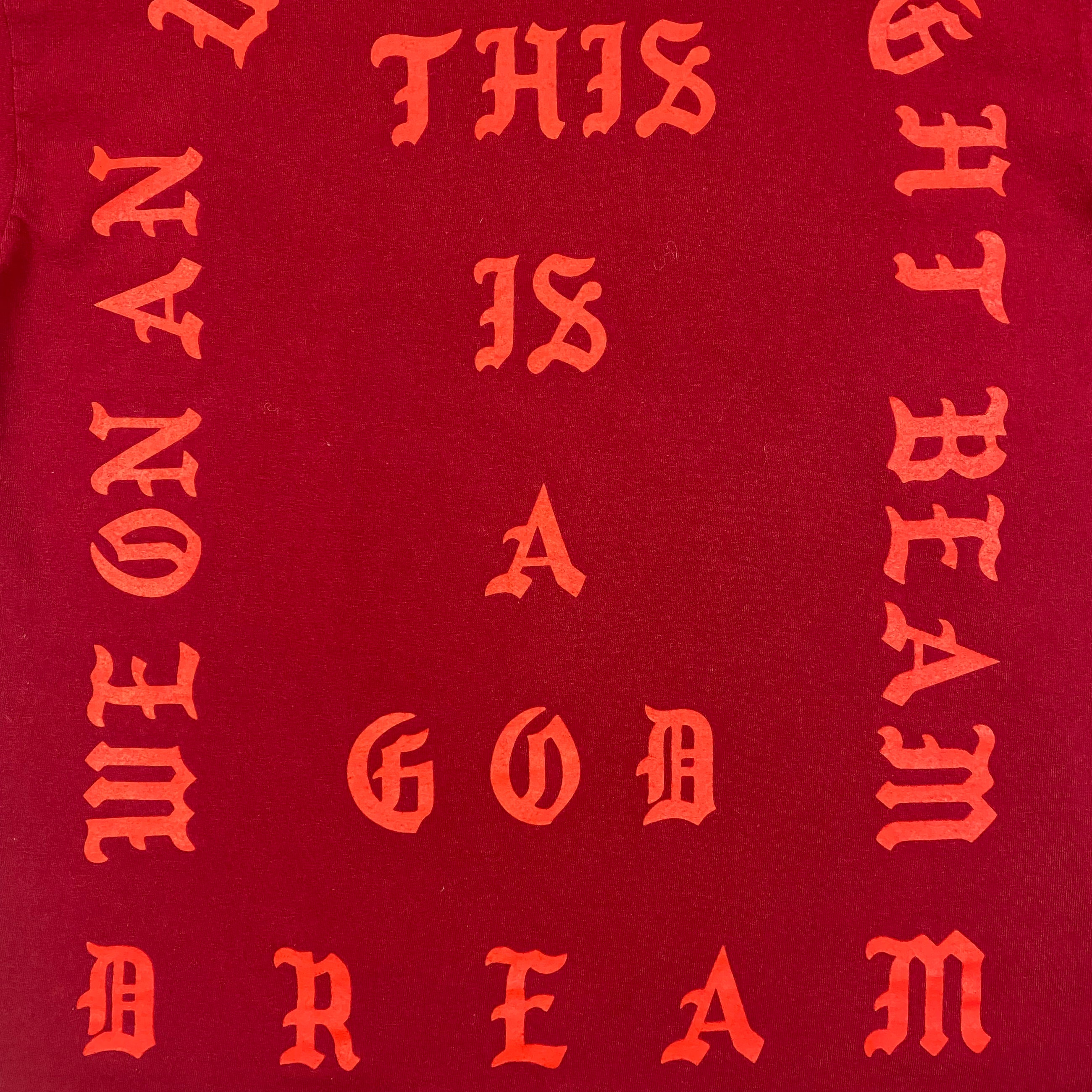 TLOP 2016 OG ‘Ultralight Beam’ Tee In Burgundy