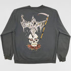 Yeezus Tour 2014 Flying Reaper Crewneck In Grey