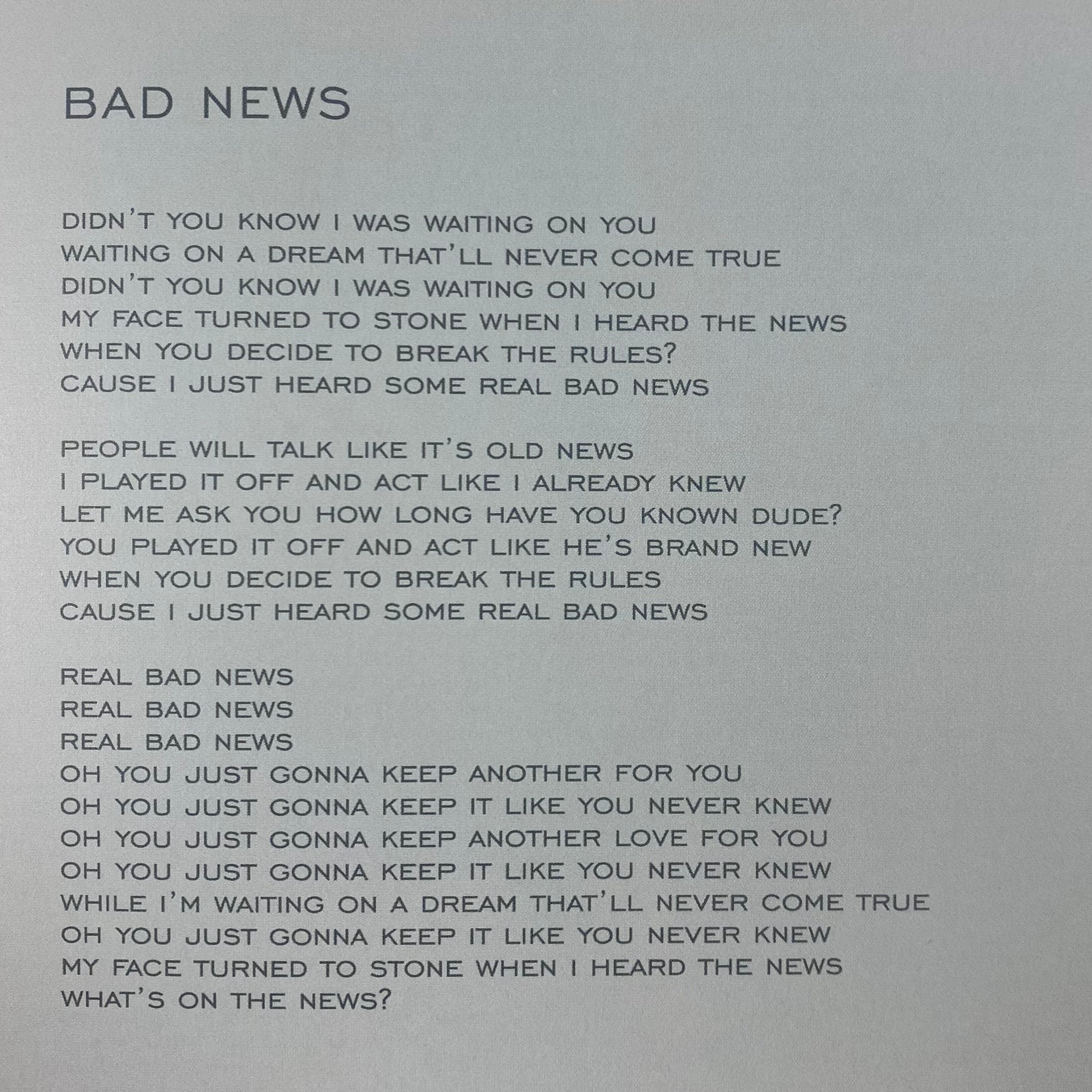 808’s & Heartbreak 2015 Hollywood Booklet