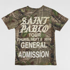 TLOP 2016 Saint Pablo Short Sleeve Camo Sample Tee