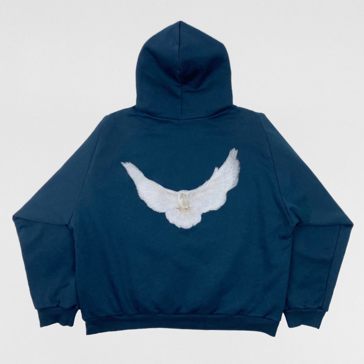 YGEBB 2022 Shrunken Dove Hoodie In Dark Blue