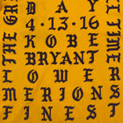 TLOP 2016 ‘Mamba Day’ Long Sleeve In Yellow