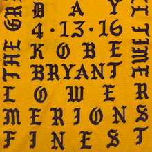 TLOP 2016 ‘Mamba Day’ Long Sleeve In Yellow