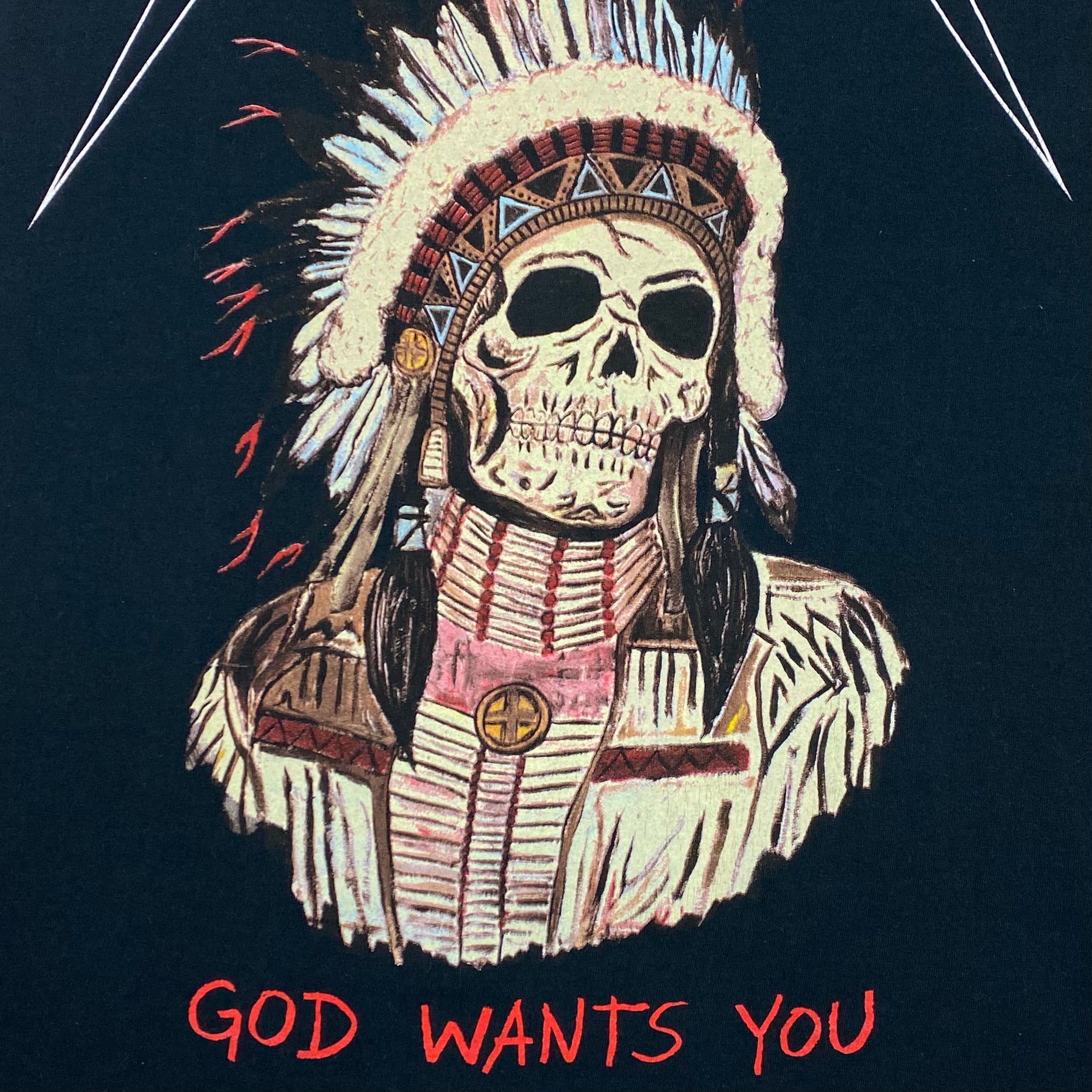 Yeezus Tour 2013 Native Cut Off Tee