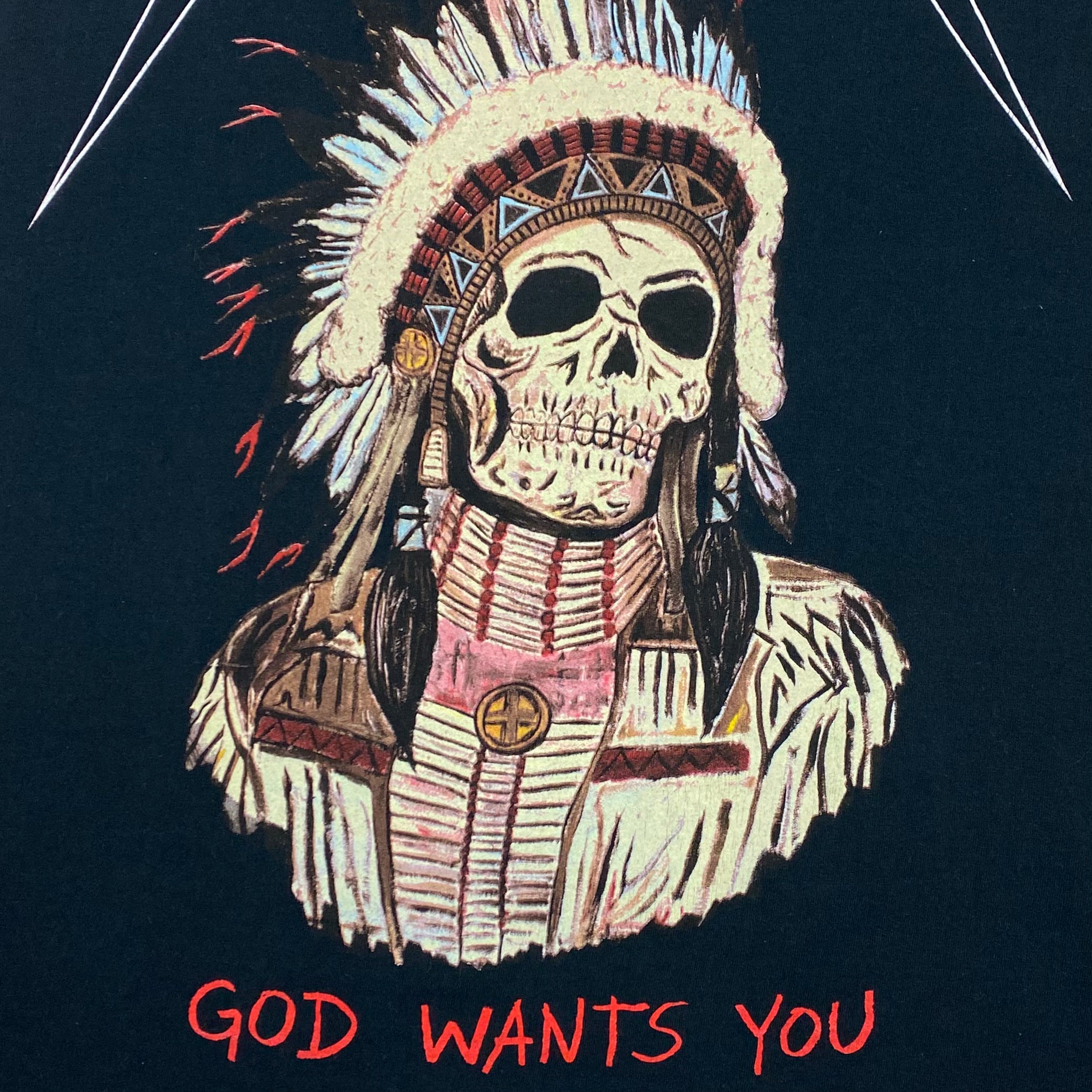 Yeezus Tour 2013 Native Cut Off Tee