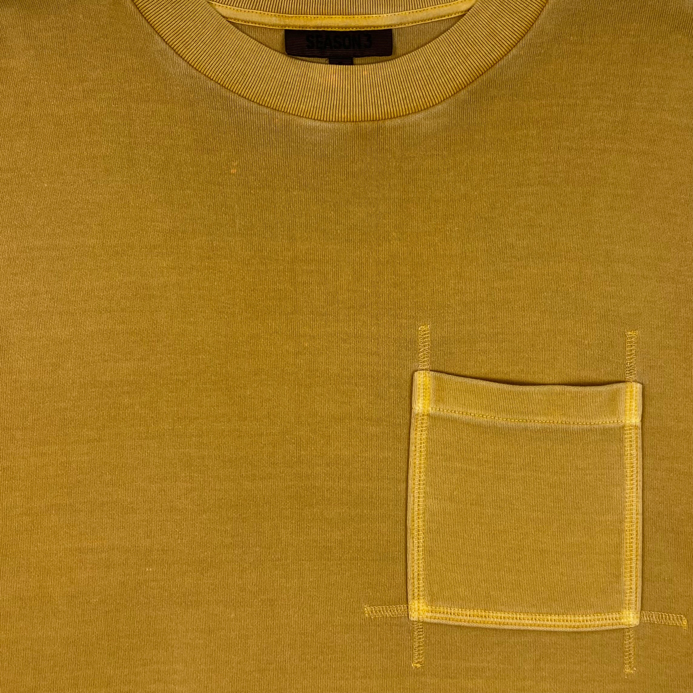 YZY SZN 3 Gold Dust Rugby Knit Tee