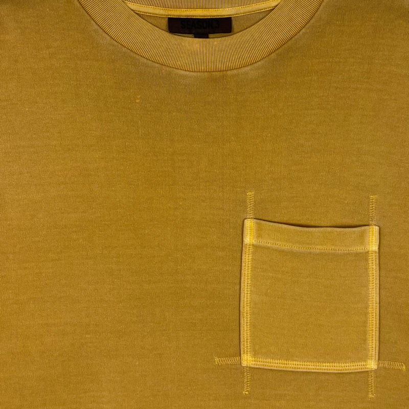 YZY SZN 3 Gold Dust Rugby Knit Tee