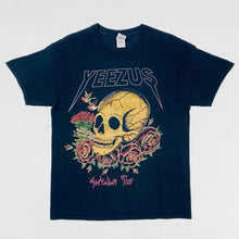 Yeezus Tour 2014 Australian Skull & Roses Tee By Wes Lang