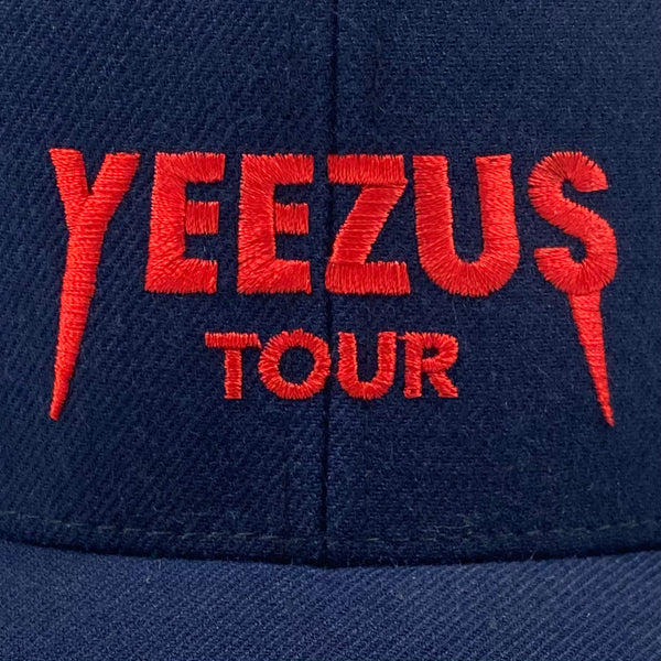 Yeezus Tour 2013 OG Embroidered Hat In Navy
