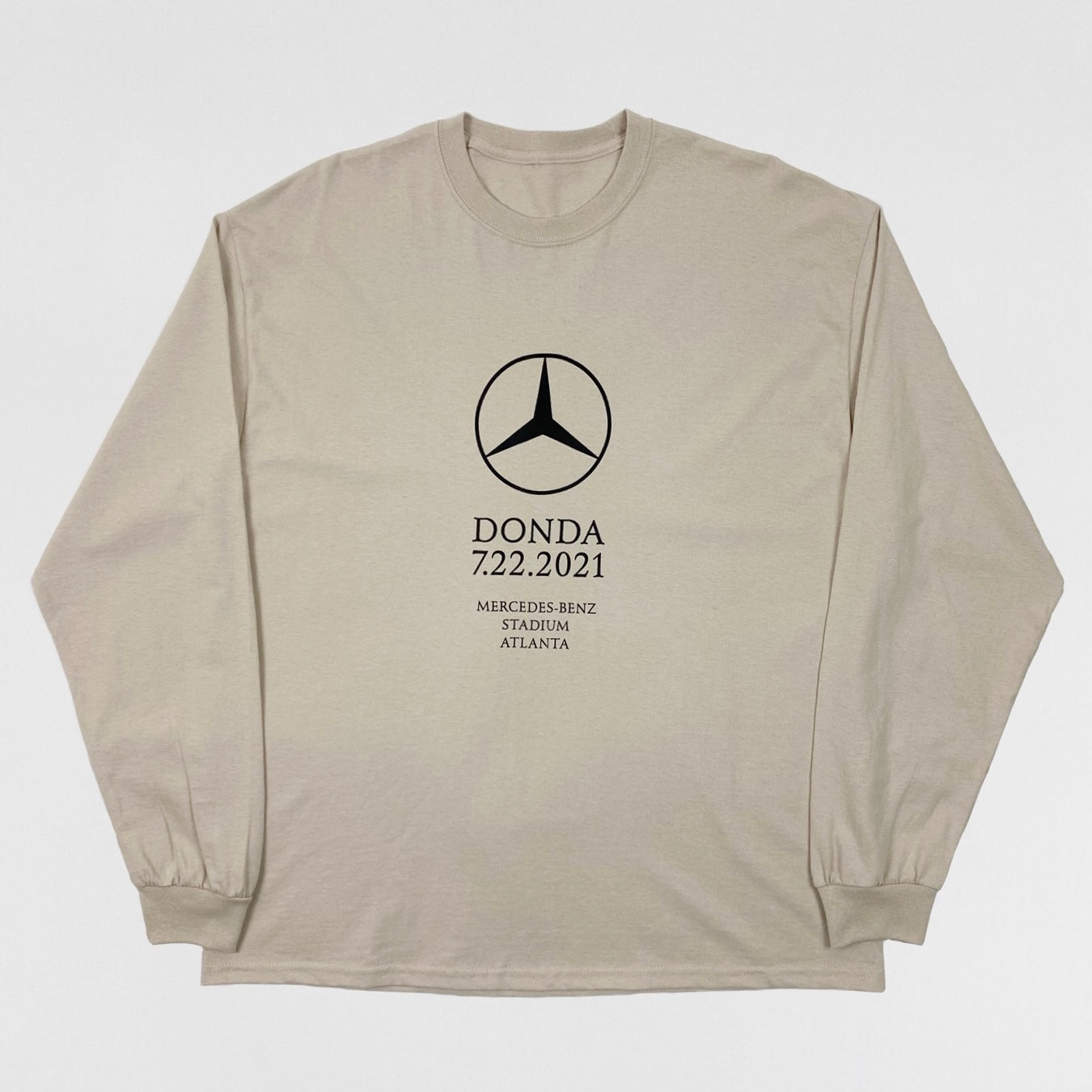 Donda 2021 Mercedes Benz LP Long Sleeve By Demna Gvasalia