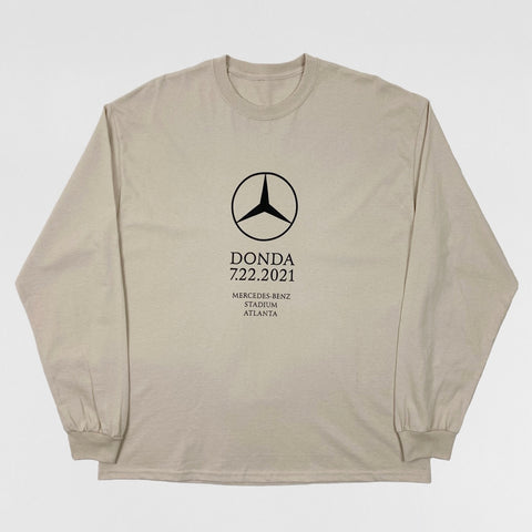 Donda 2021 Mercedes Benz LP Long Sleeve By Demna Gvasalia