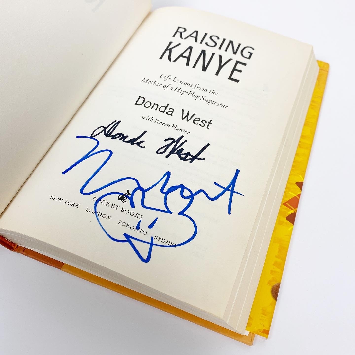 Donda's 2007 Signed Book