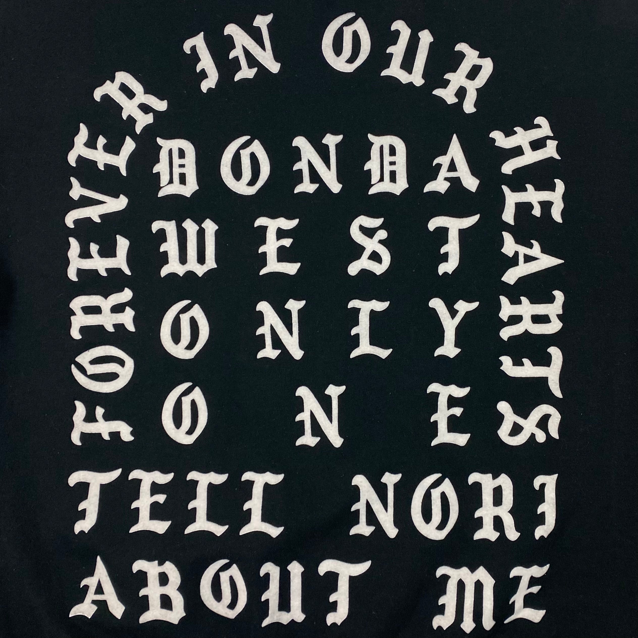 TLOP 2015 Donda ‘Only One’ Crewneck Sweater