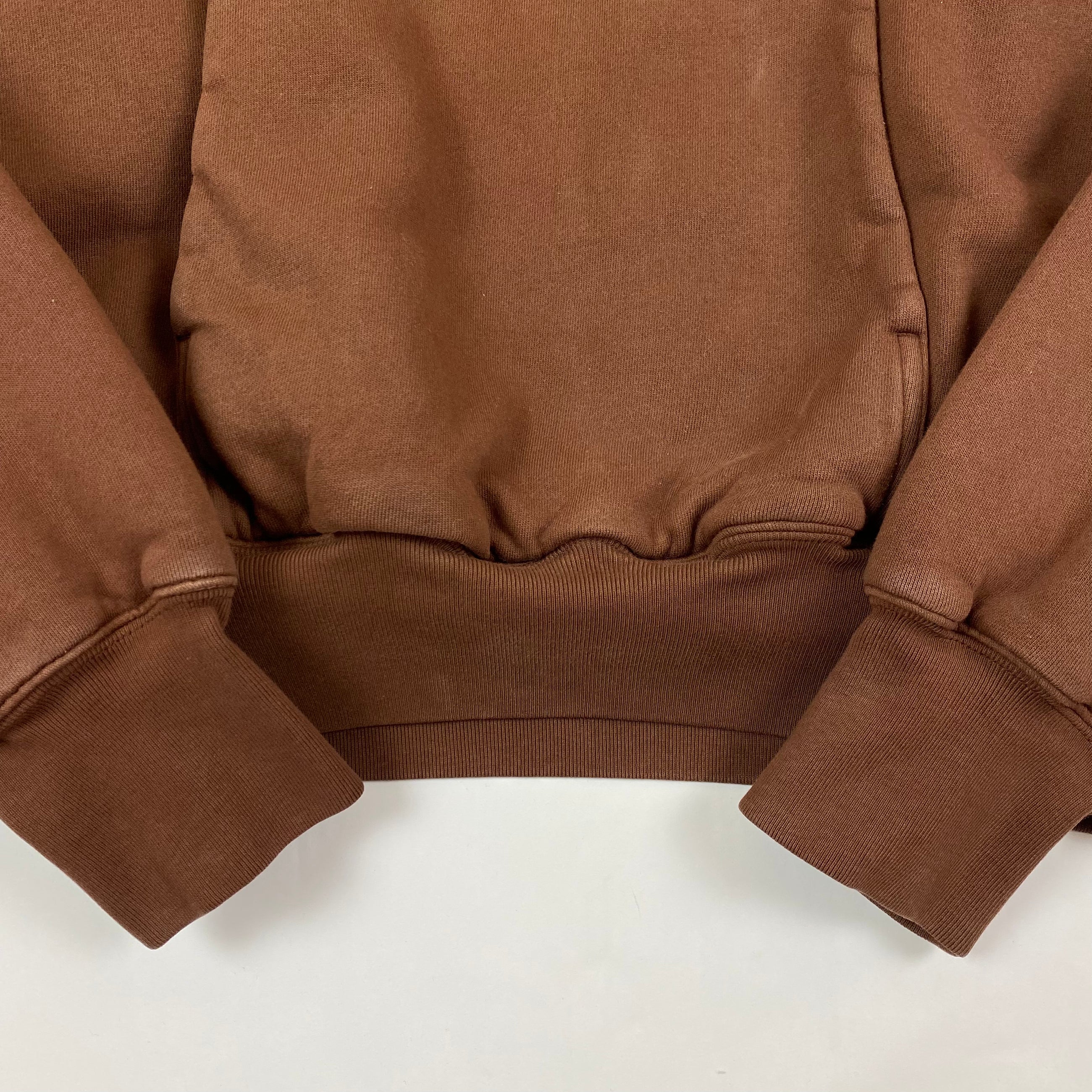YZY GAP 2021 Double Layered Dark Brown Hoodie