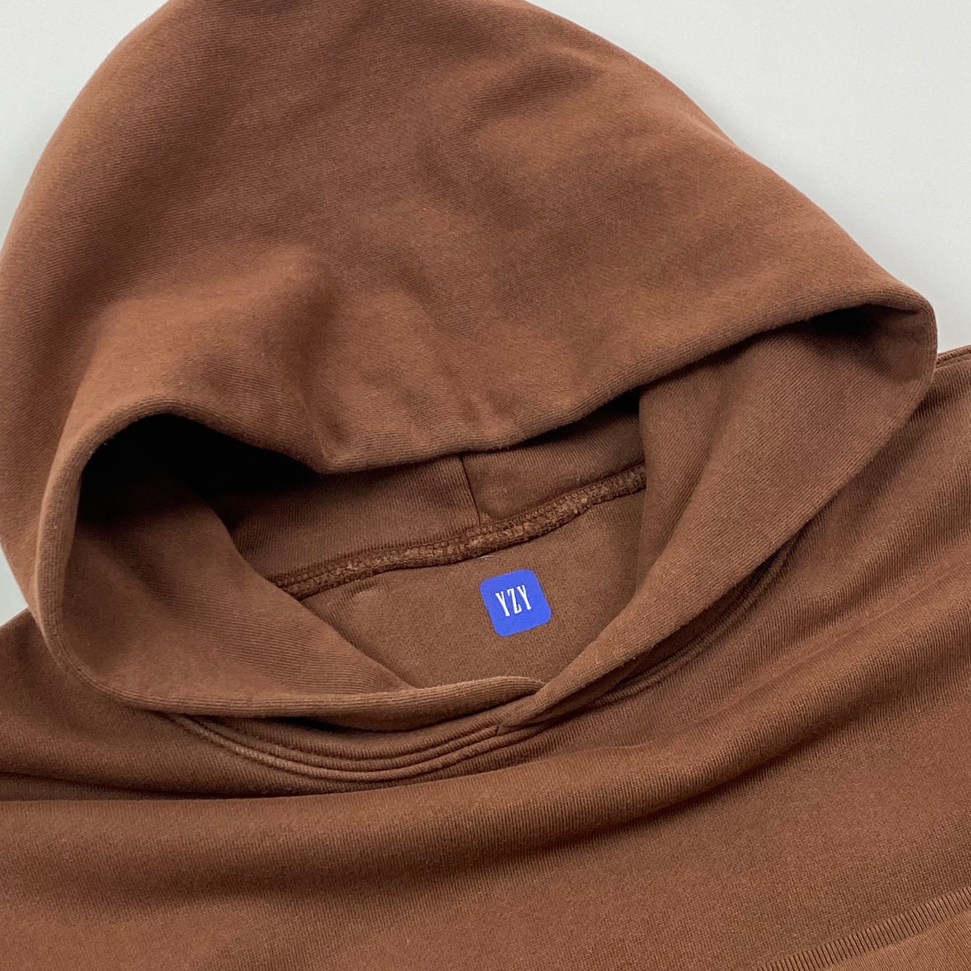 YZY GAP 2021 Double Layered Dark Brown Hoodie