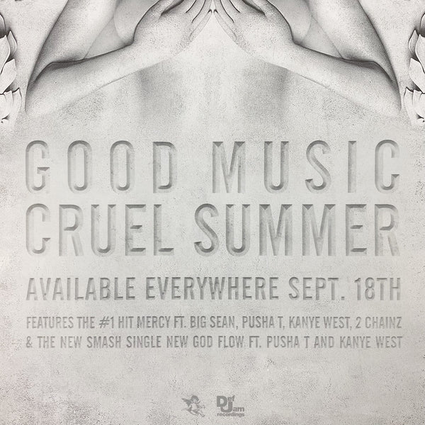 Good Music 2012 Cruel Summer Poster By Virgil Abloh