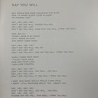 808’s & Heartbreak 2015 Hollywood Booklet