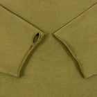 JIK 2019 Olive Quarter Sleeve Crewneck