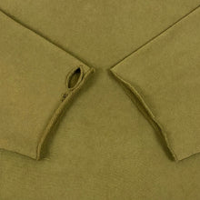 JIK 2019 Olive Quarter Sleeve Crewneck