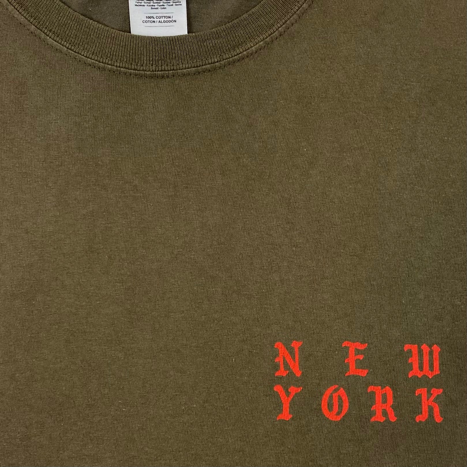 TLOP 2016 New York ‘Waves’ Tee In Brown