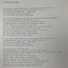 808’s & Heartbreak 2015 Hollywood Booklet