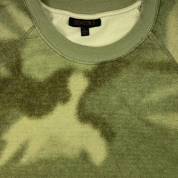 YZY SZN 3 Raglan Camo Tee