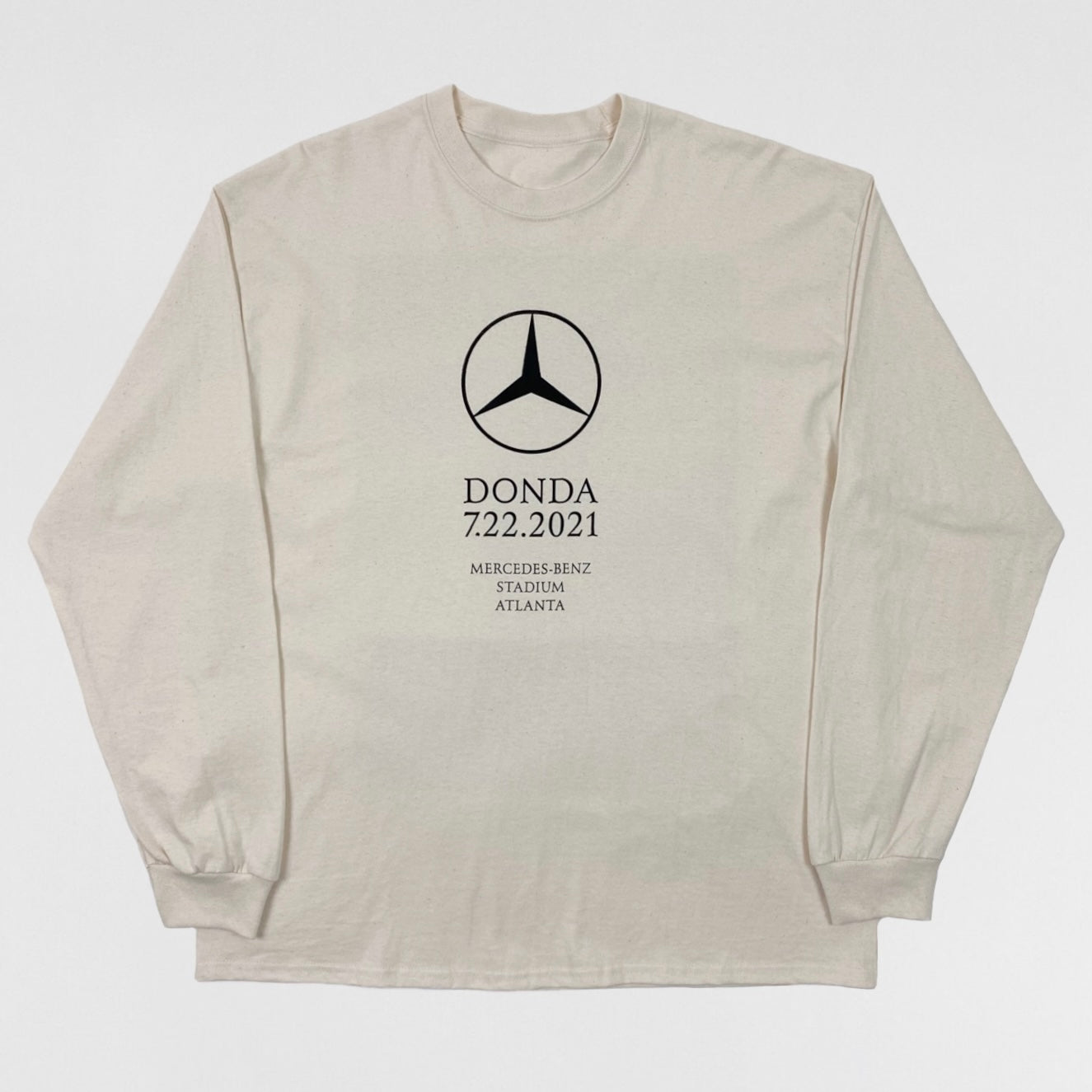 Donda 2021 Mercedes Benz LP Long Sleeve By Demna Gvasalia