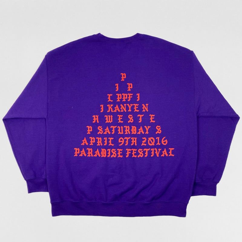 TLOP 2016 Paradise Fesitval ‘I Feel Like Pablo’ Crewneck