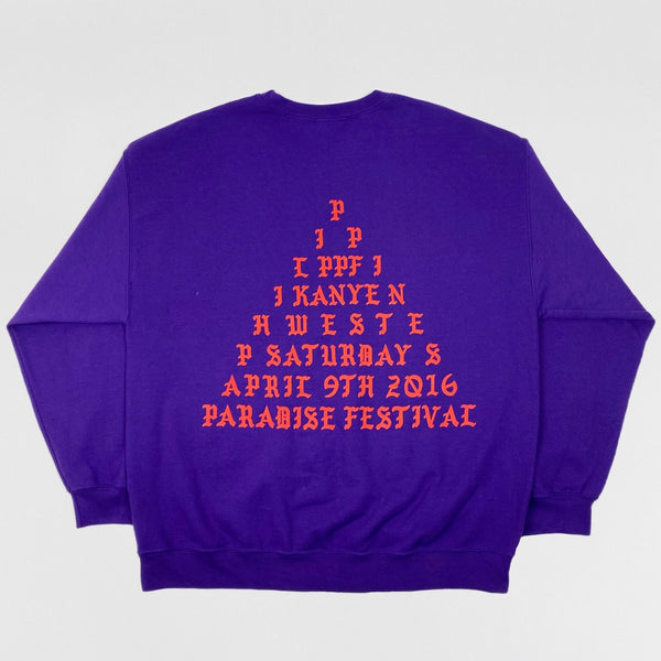 TLOP 2016 Paradise Fesitval ‘I Feel Like Pablo’ Crewneck