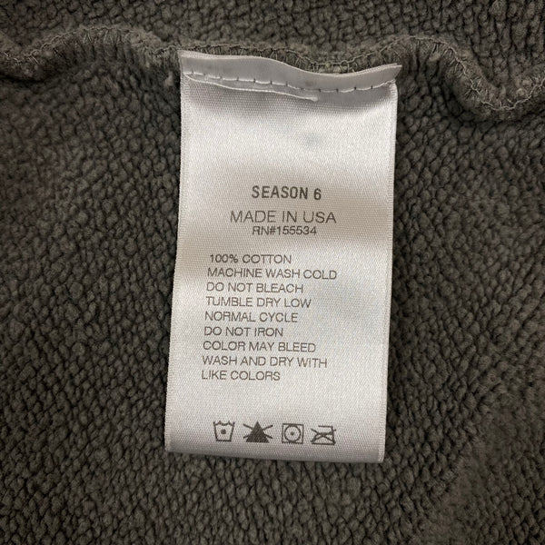YZY SZN 6 Gravel Crewneck