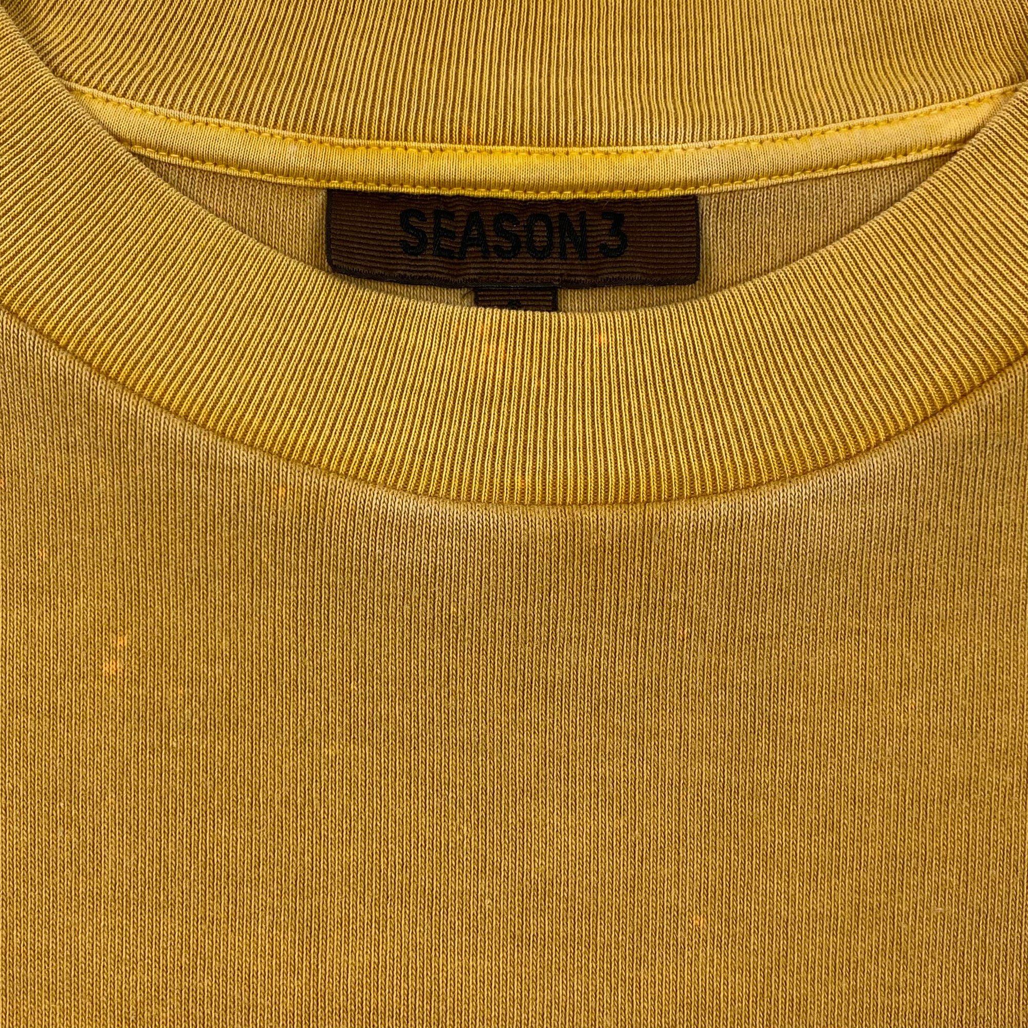 YZY SZN 3 Gold Dust Rugby Knit Tee