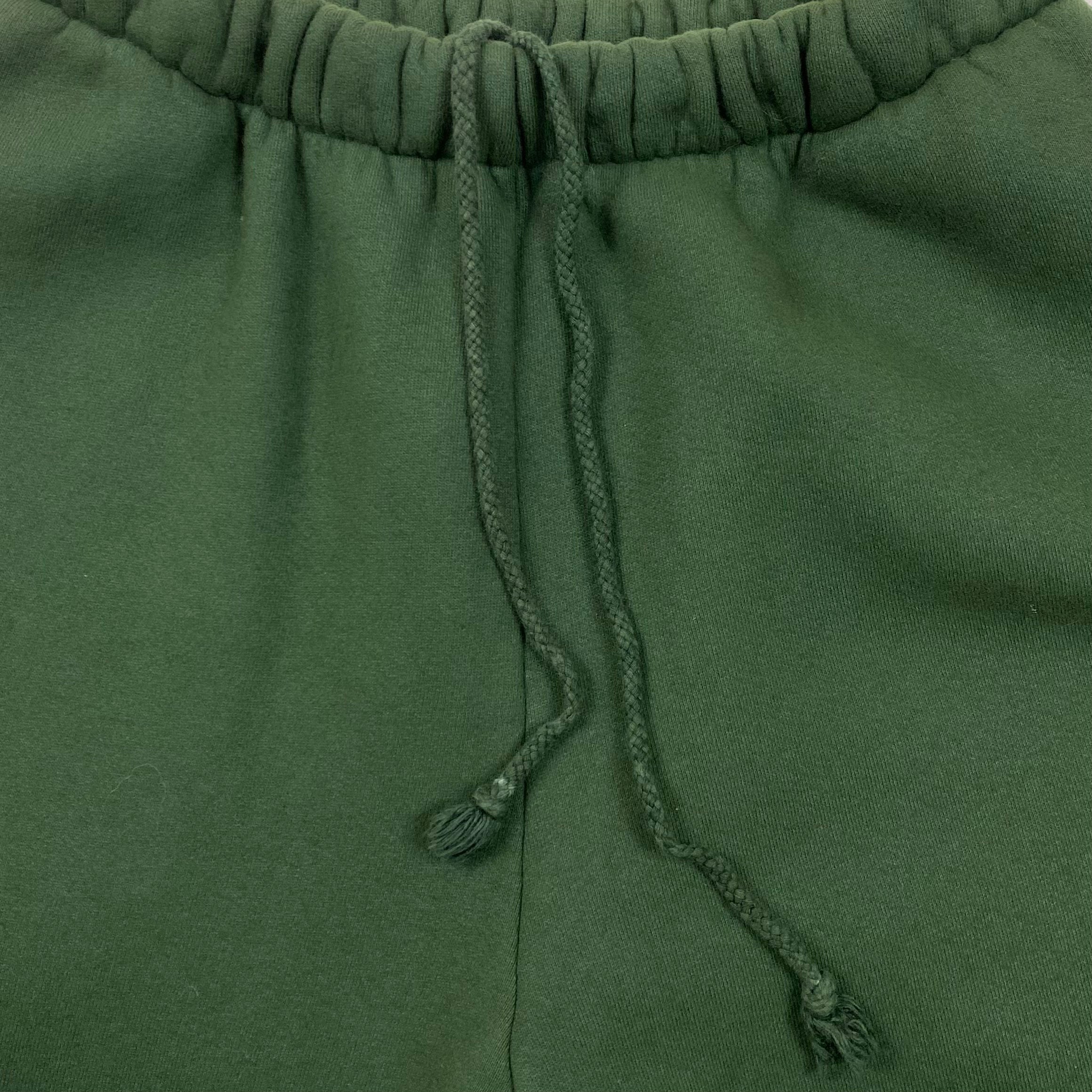 YZY SZN 6 Dark Green Sweatpants Sample