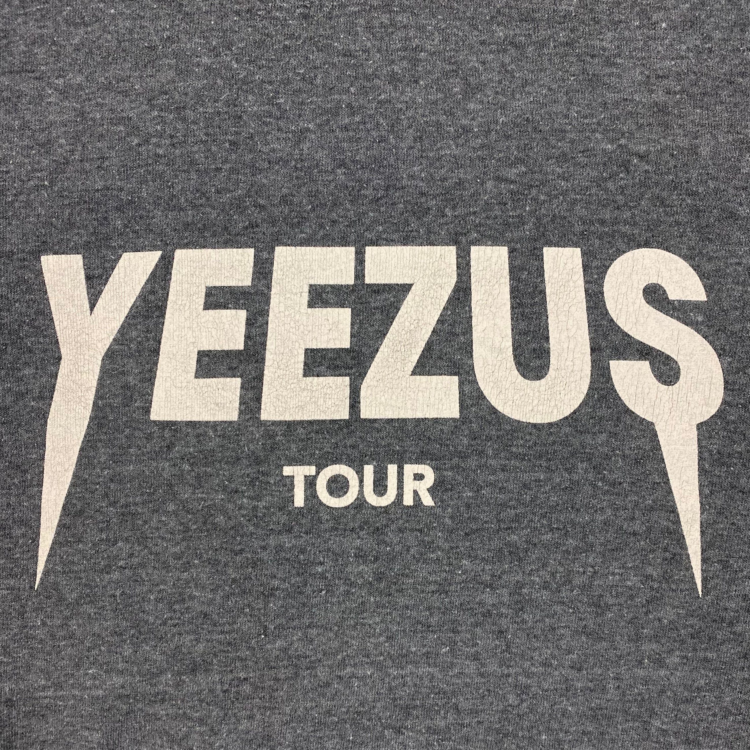 Yeezus Tour 2013 OG Raglan Crewneck By Virgil Abloh