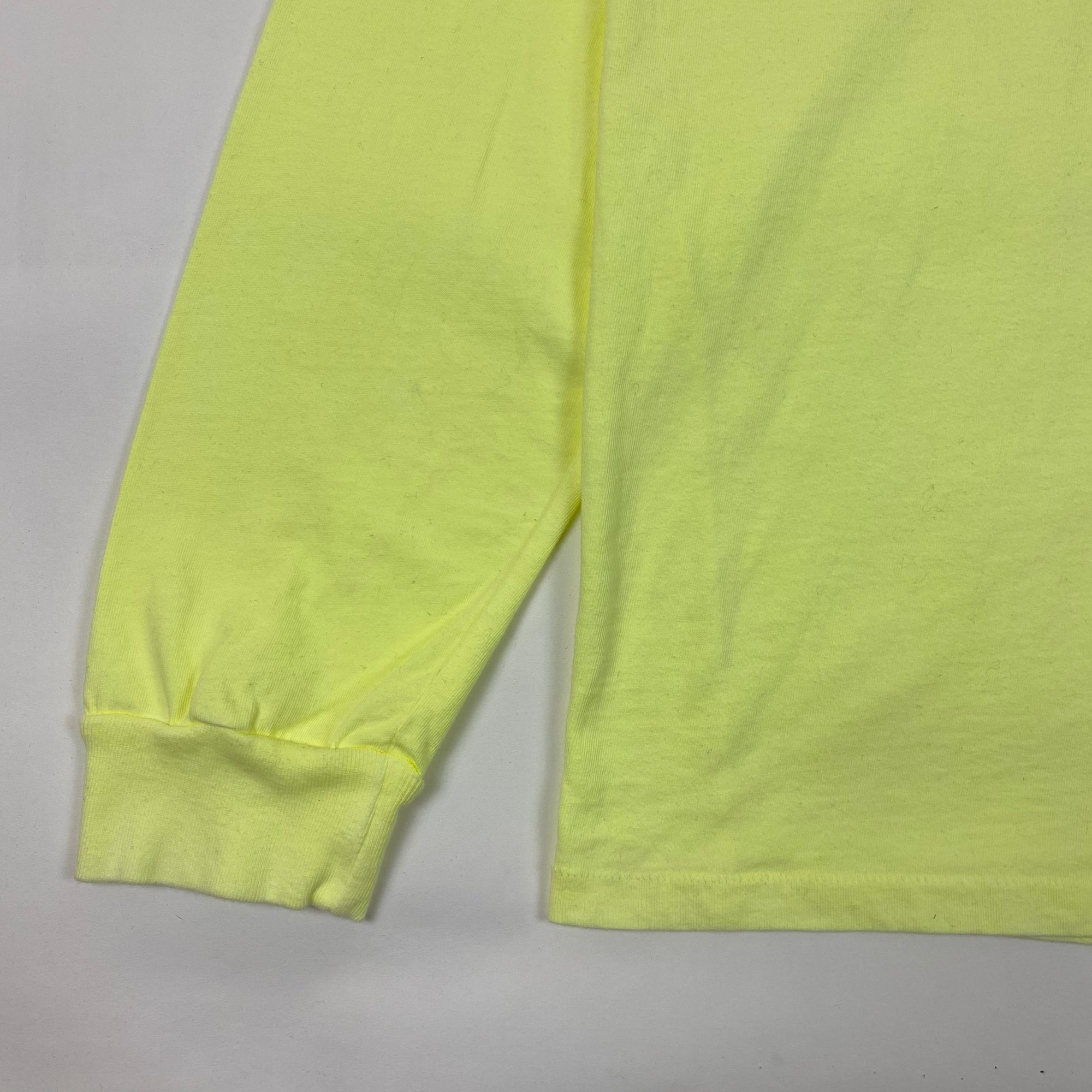 YZY SZN 6 Frozen Yellow Long Sleeve Sample