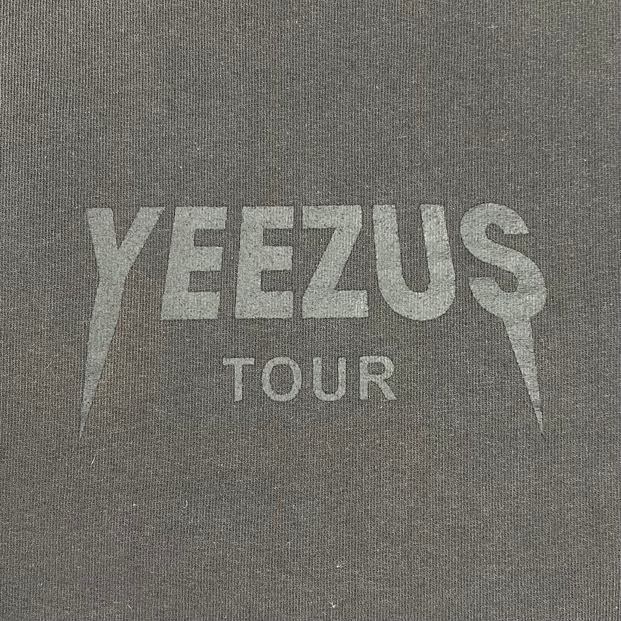 Yeeus Tour 2013 Black Friday Logo Crewneck
