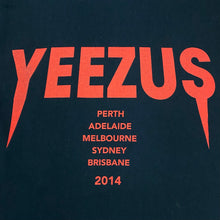 Yeezus Tour 2014 Australian Skull & Roses Tee By Wes Lang