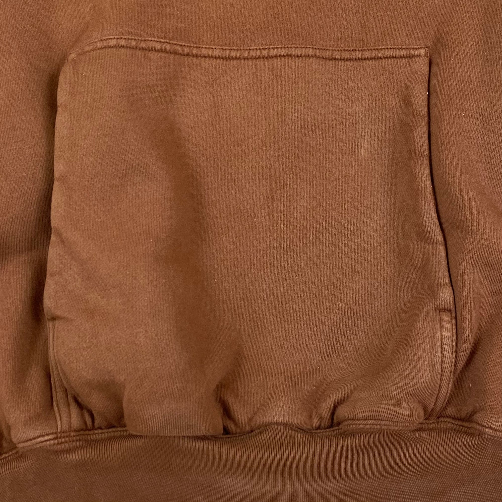 YZY GAP 2021 Double Layered Dark Brown Hoodie