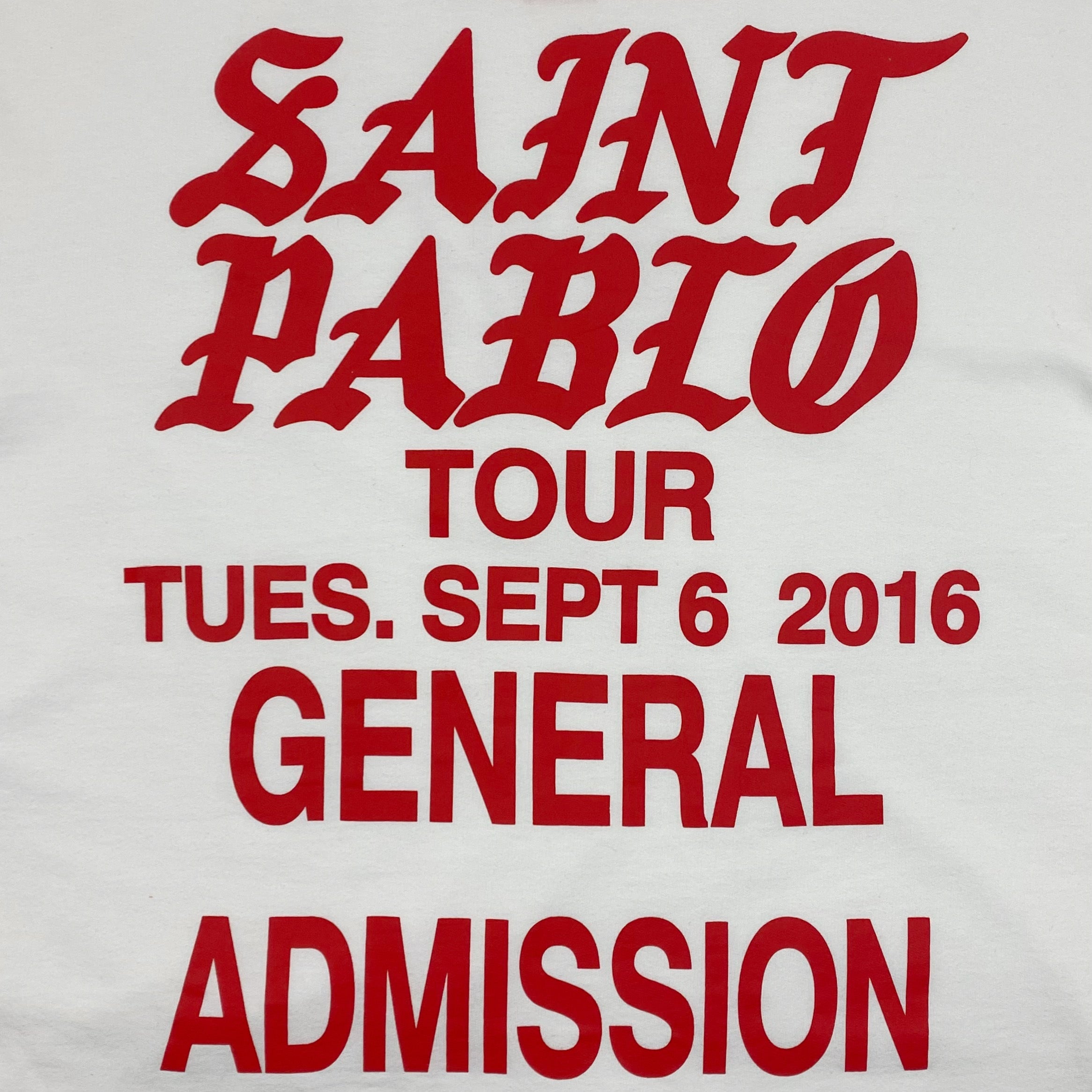 TLOP 2016 Saint Pablo Tour Thermal Sample Long Sleeve