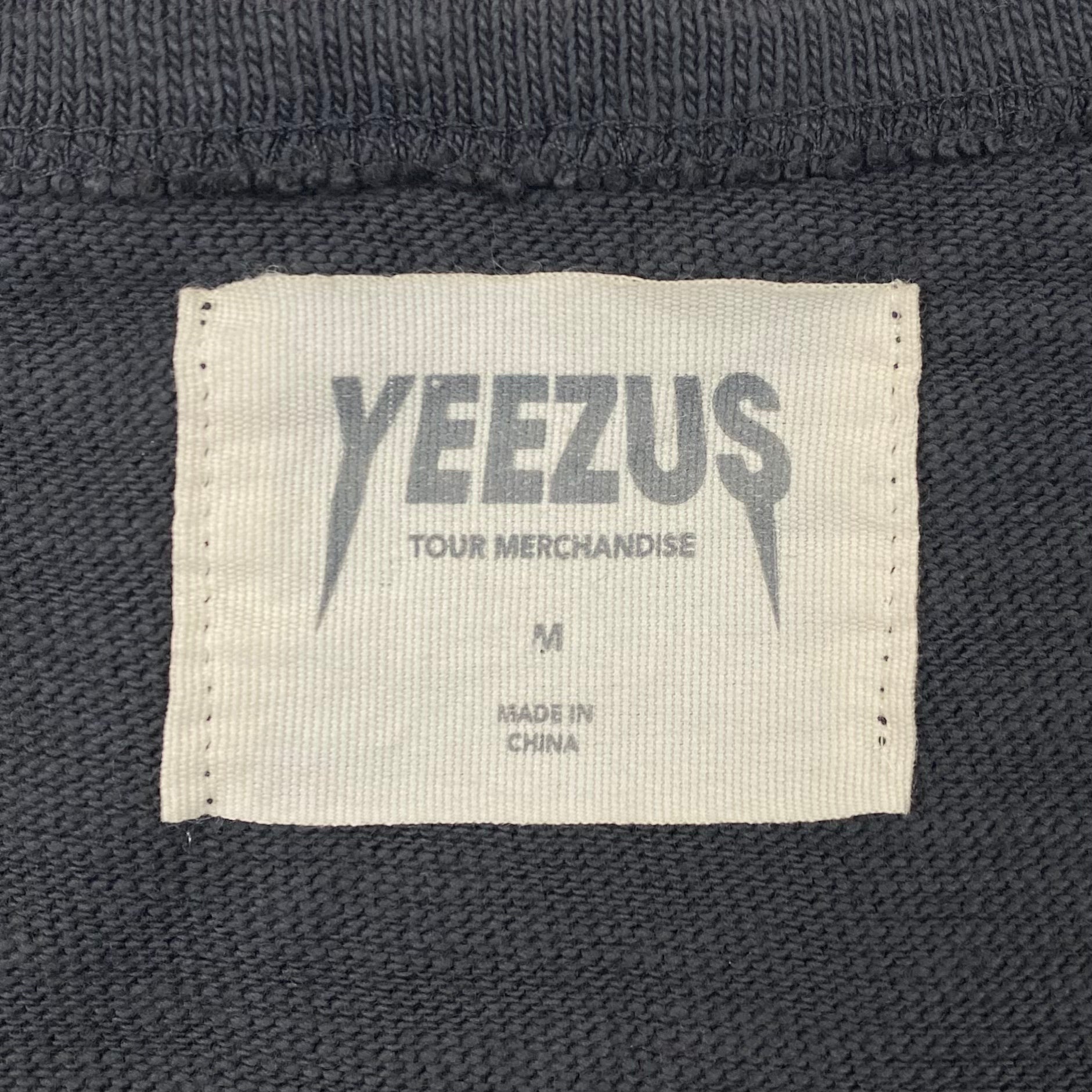 Yeezus Tour 2013 Black Friday Unreleased Heavy Knit Tee Sample