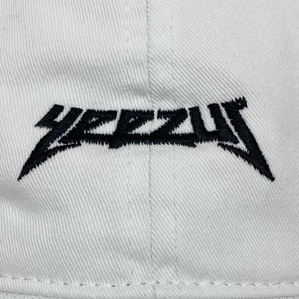 Yeezus 2015 Unreleased F&F Logo Hat In White