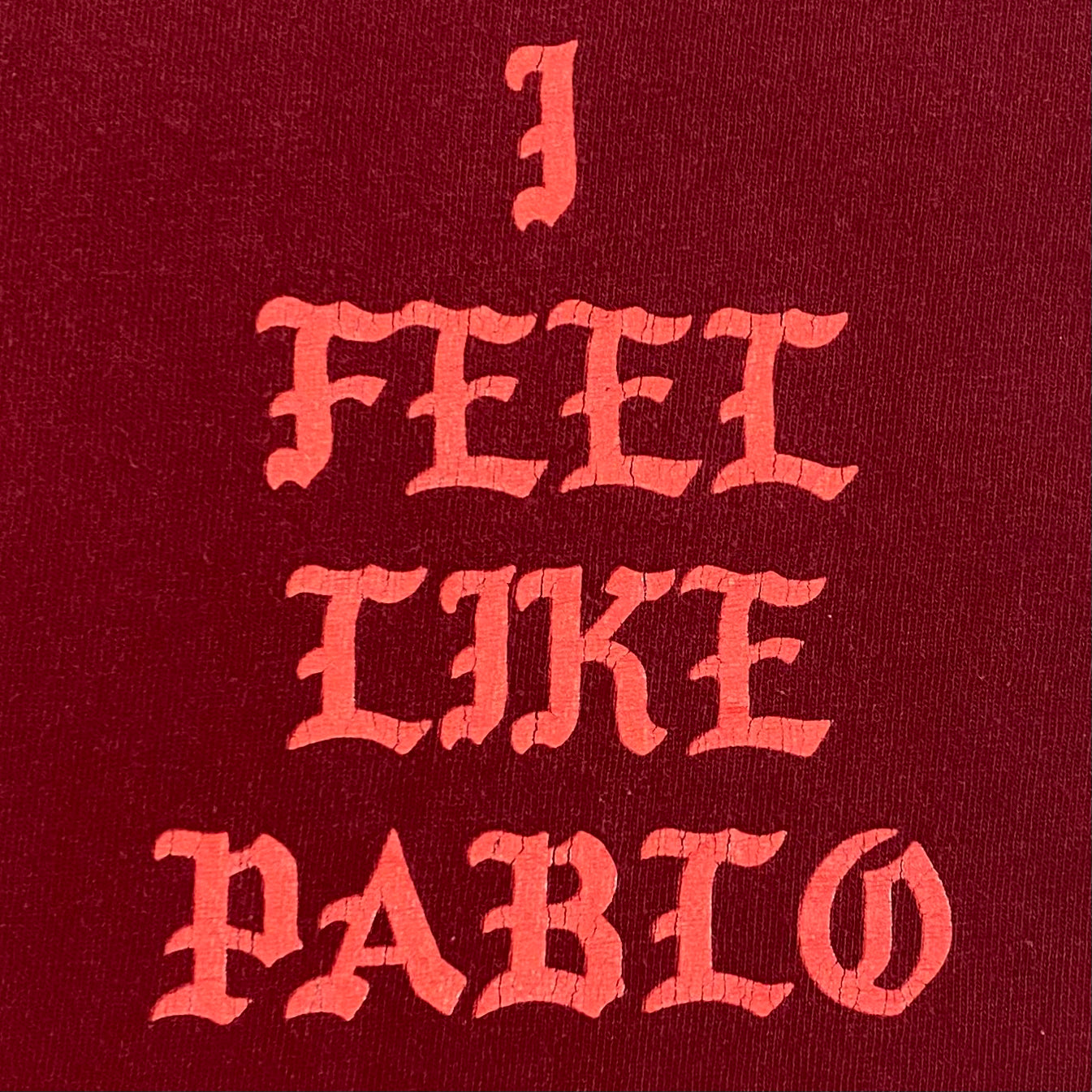TLOP 2016 OG ‘Ultralight Beam’ Tee In Burgundy