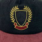 YZY SZN 5 Runway Embroidered Crest Hat In Suede