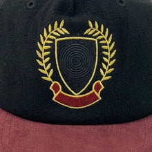 YZY SZN 5 Runway Embroidered Crest Hat In Suede